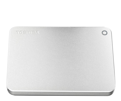 Dysk zewnętrzny TOSHIBA Canvio Premium 1TB, USB 3.0, silver metallic